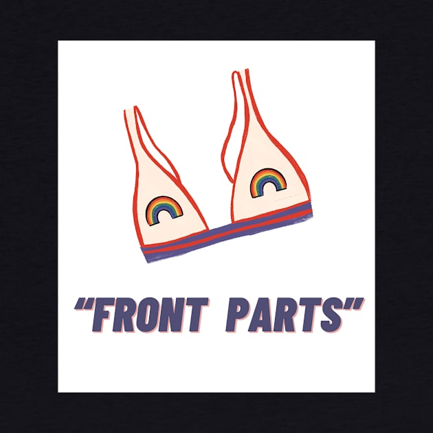 RWQ "Front Parts" white background alternate by ReallyWeirdQuestionPodcast